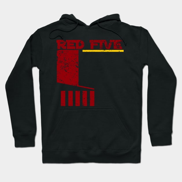 Red 5 Hoodie by SimonBreeze